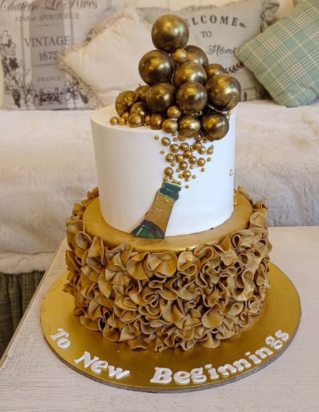 Champagne bubble cake – Sweet Obsession